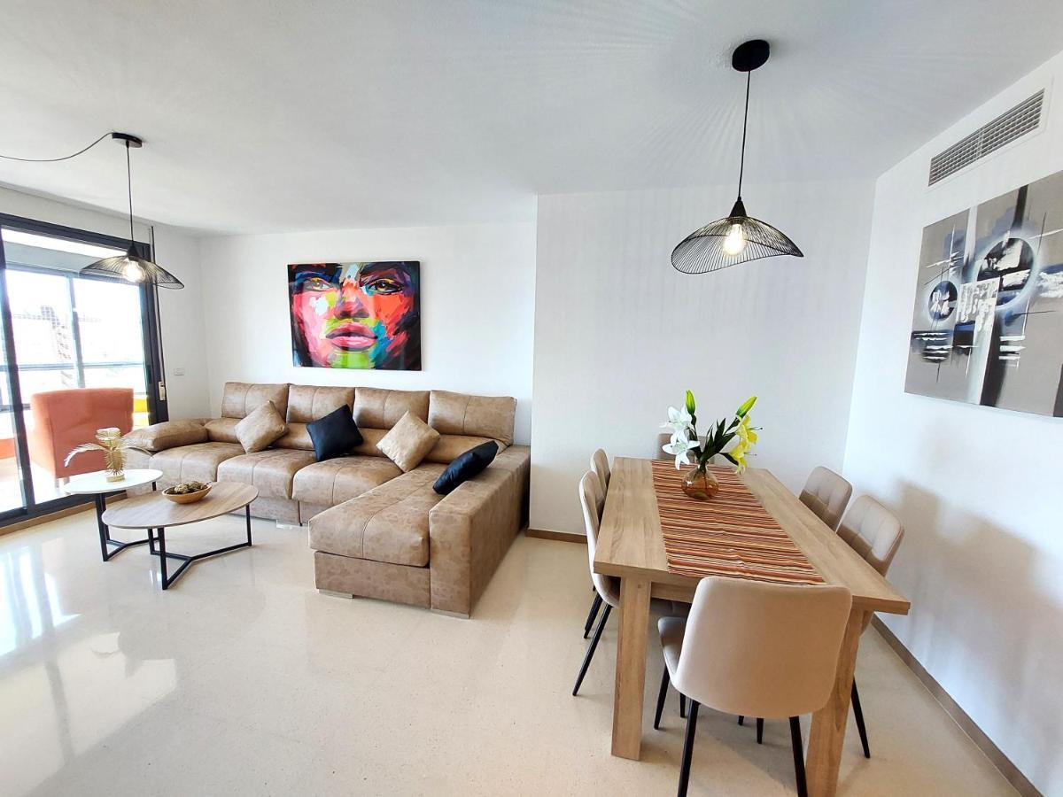 Luxury 3 Dormitorios Frente Al Mar En Las Marinas By Sonneil Rentals 貝尼多姆 外观 照片